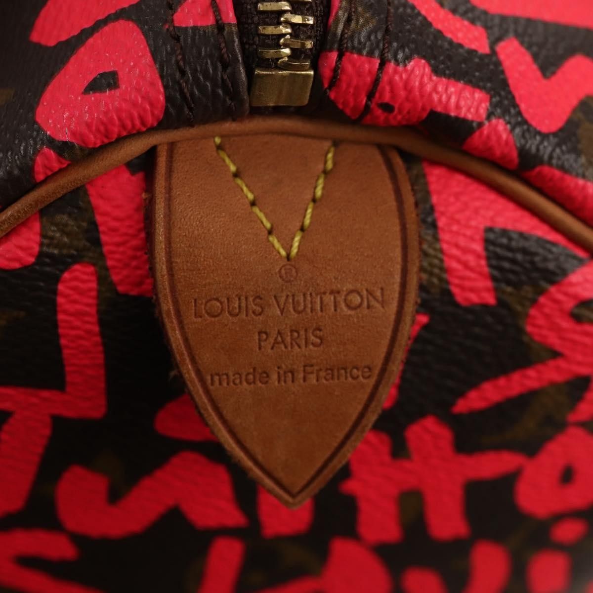 Louis Vuitton Louis Vuitton Speedy Handbag Limited Edition Monogram Graffiti Size ONE SIZE - 6 Thumbnail