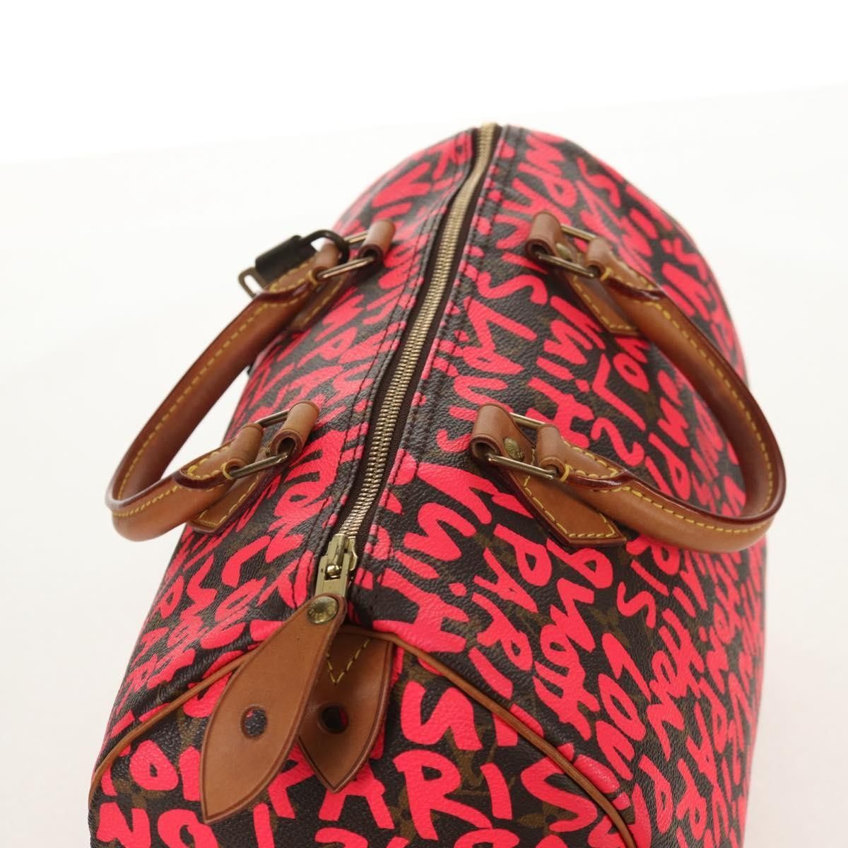 Louis Vuitton Louis Vuitton Speedy Handbag Limited Edition Monogram Graffiti Size ONE SIZE - 18 Thumbnail
