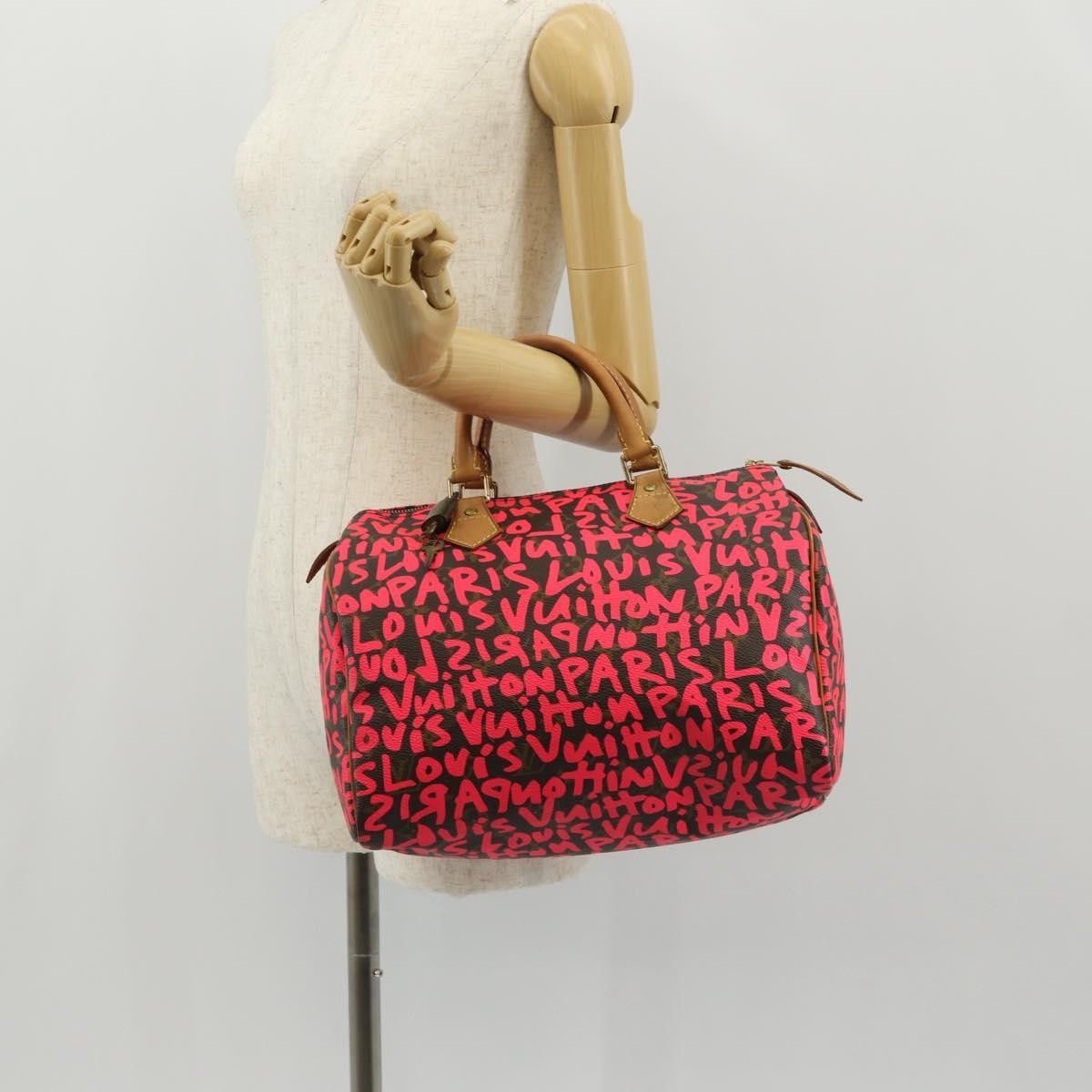 Louis Vuitton Louis Vuitton Speedy Handbag Limited Edition Monogram Graffiti Size ONE SIZE - 16 Thumbnail