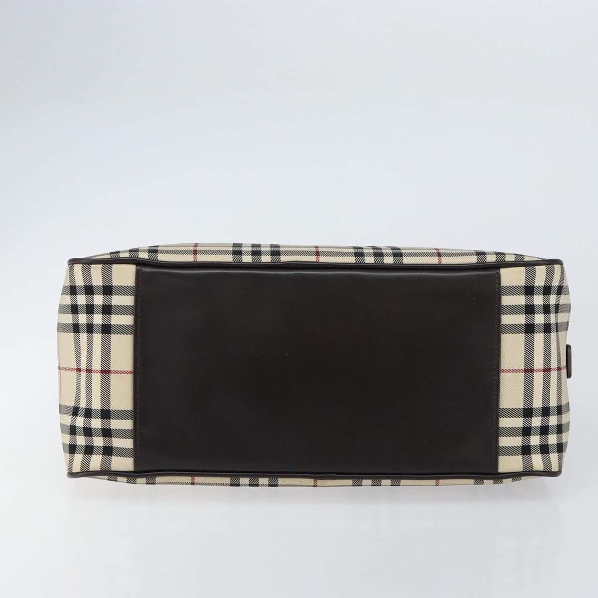 Burberry Burberry Nova Check Bowling Bag Canvas Size ONE SIZE - 21 Thumbnail