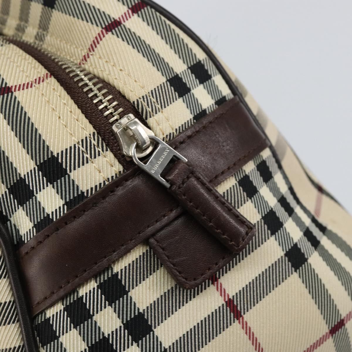 Burberry Burberry Nova Check Bowling Bag Canvas Size ONE SIZE - 13 Thumbnail