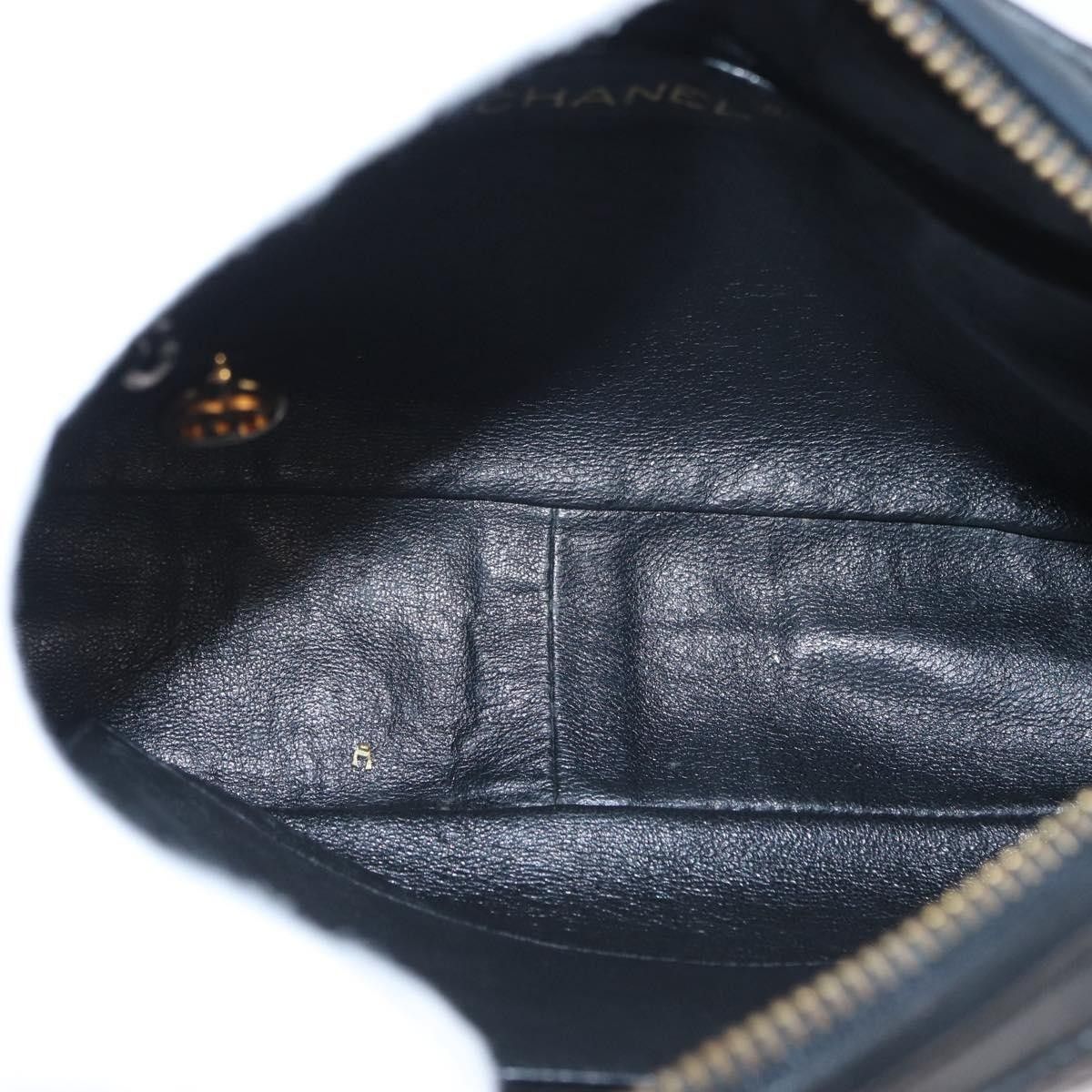 Chanel Chanel CC Chain & Tassel Front Pocket Camera Bag Quilted Lambskin Size ONE SIZE - 5 Thumbnail