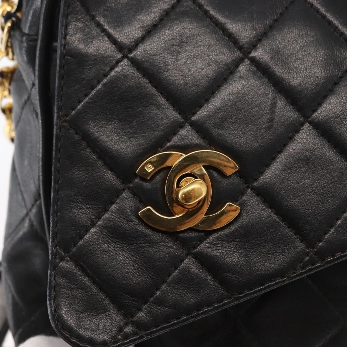 Chanel Chanel CC Chain & Tassel Front Pocket Camera Bag Quilted Lambskin Size ONE SIZE - 16 Thumbnail