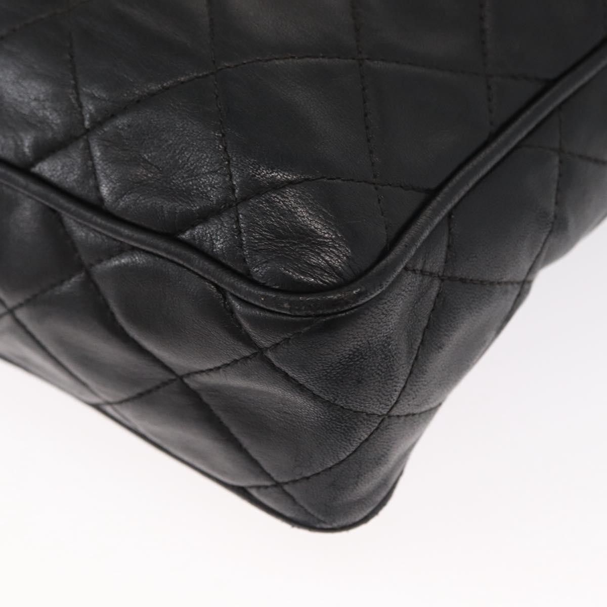Chanel Chanel CC Chain & Tassel Front Pocket Camera Bag Quilted Lambskin Size ONE SIZE - 10 Thumbnail