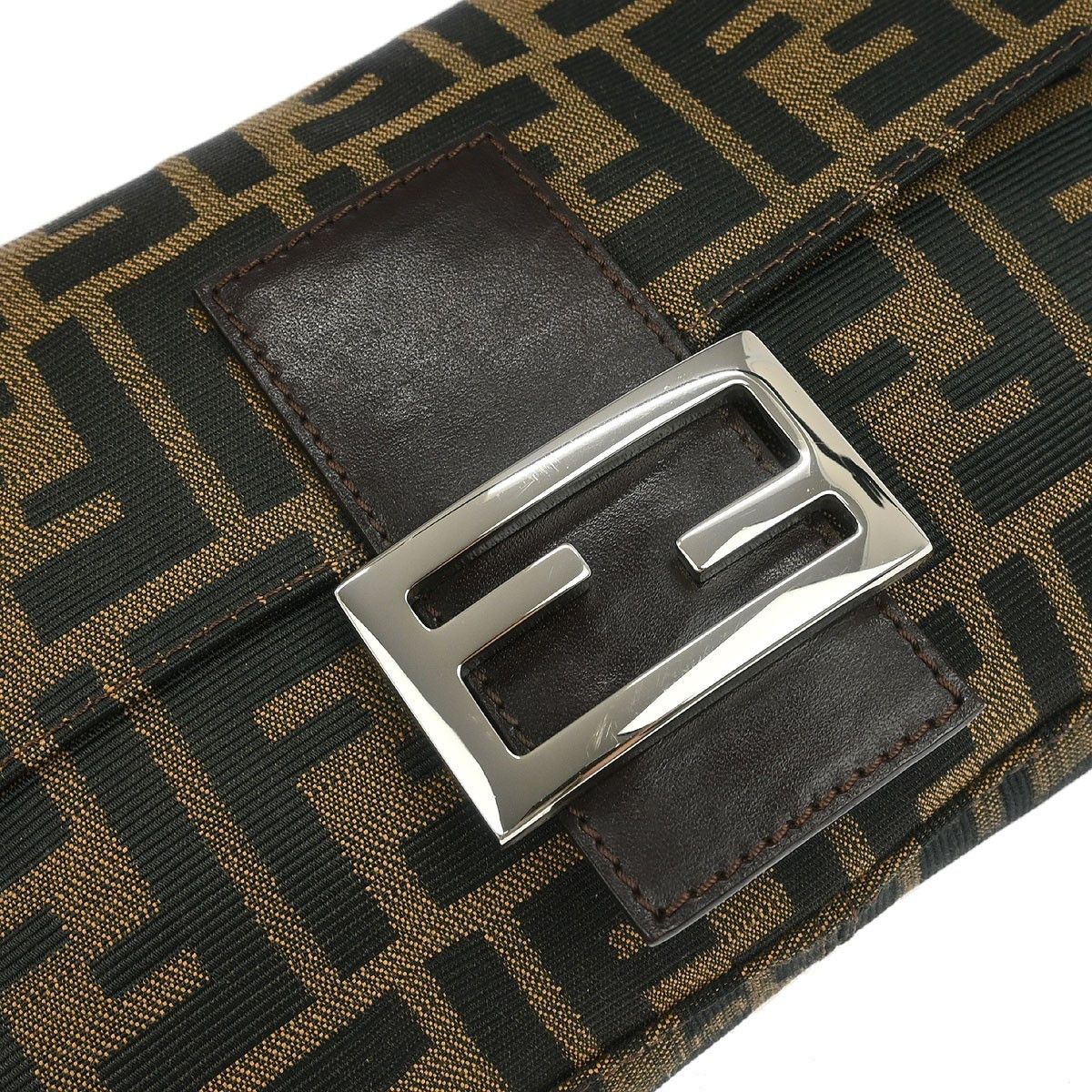 Fendi Fendi Baguette Bag Zucca Canvas Size ONE SIZE - 8 Thumbnail