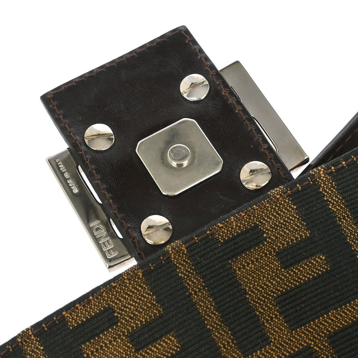 Fendi Fendi Baguette Bag Zucca Canvas Size ONE SIZE - 9 Thumbnail