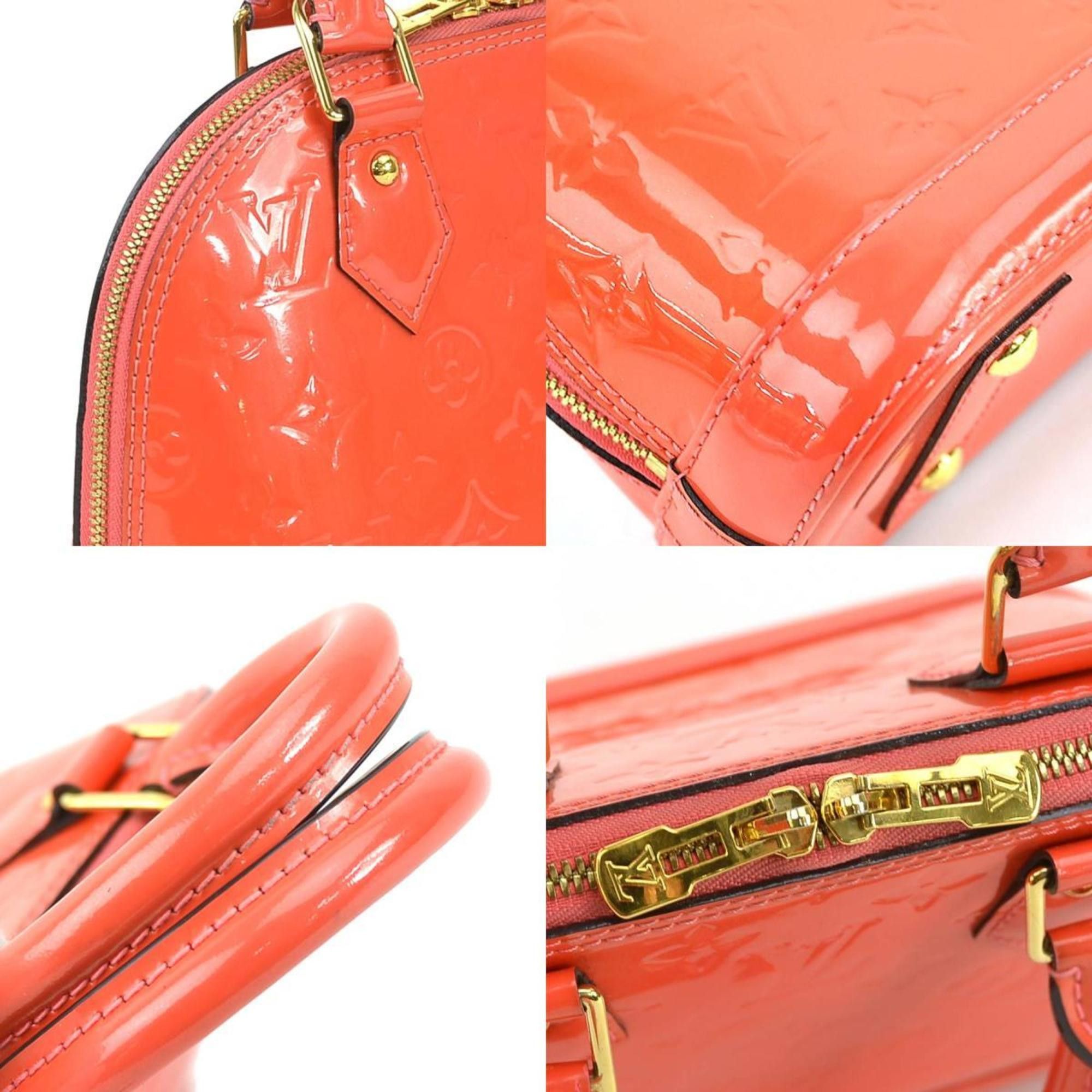 Louis Vuitton Louis Vuitton Alma Handbag Monogram Vernis Size ONE SIZE - 4 Thumbnail
