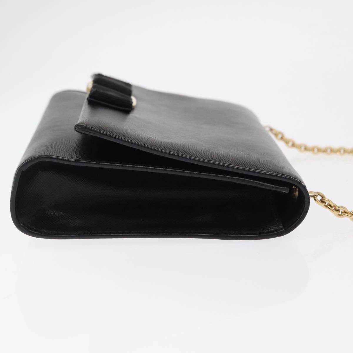 Salvatore Ferragamo Salvatore Ferragamo Vala Chain Shoulder bag Leather Size ONE SIZE - 3 Thumbnail