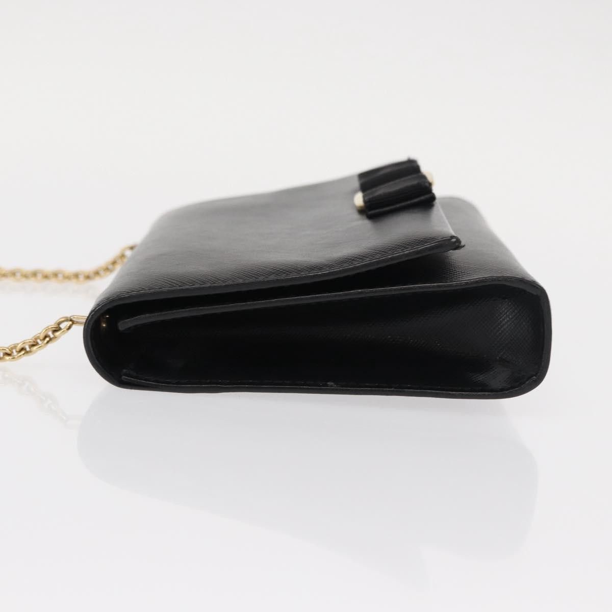 Salvatore Ferragamo Salvatore Ferragamo Vala Chain Shoulder bag Leather Size ONE SIZE - 4 Thumbnail