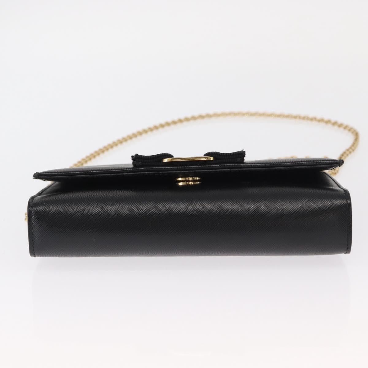 Salvatore Ferragamo Salvatore Ferragamo Vala Chain Shoulder bag Leather Size ONE SIZE - 14 Thumbnail