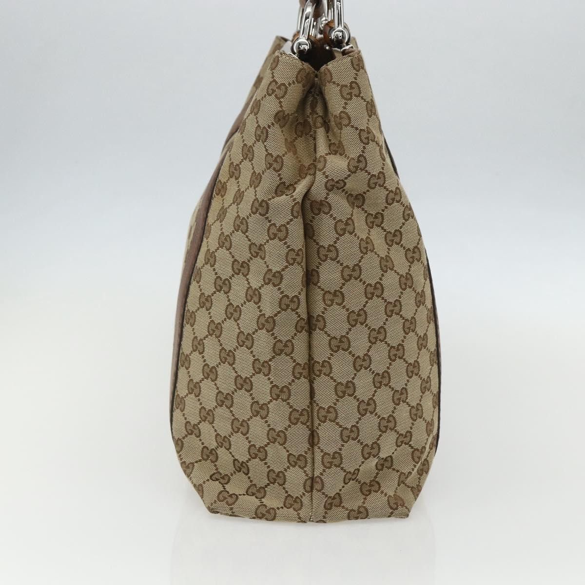 Gucci Gucci Bamboo Bar Tote GG Canvas Size ONE SIZE - 3 Thumbnail
