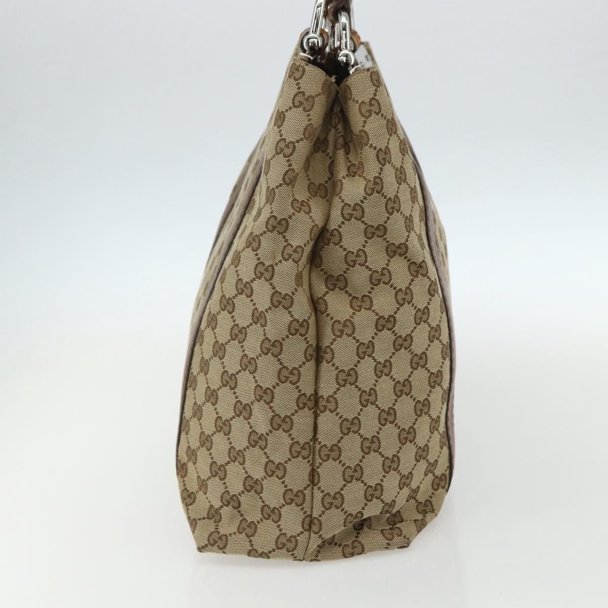 Gucci Gucci Bamboo Bar Tote GG Canvas Size ONE SIZE - 4 Thumbnail