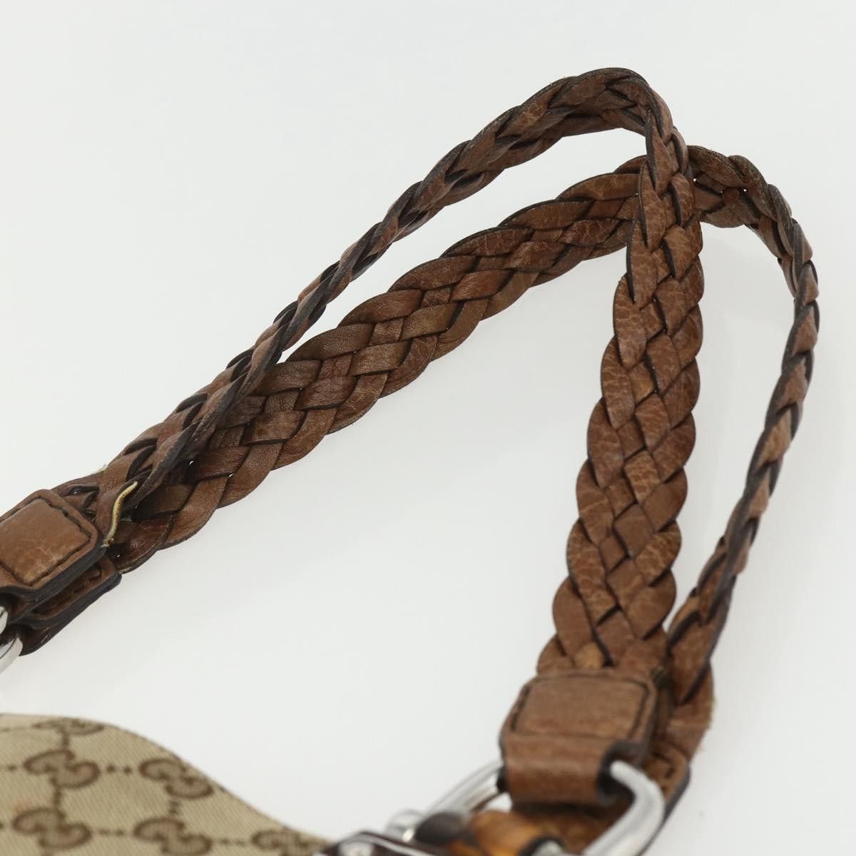 Gucci Gucci Bamboo Bar Tote GG Canvas Size ONE SIZE - 15 Thumbnail
