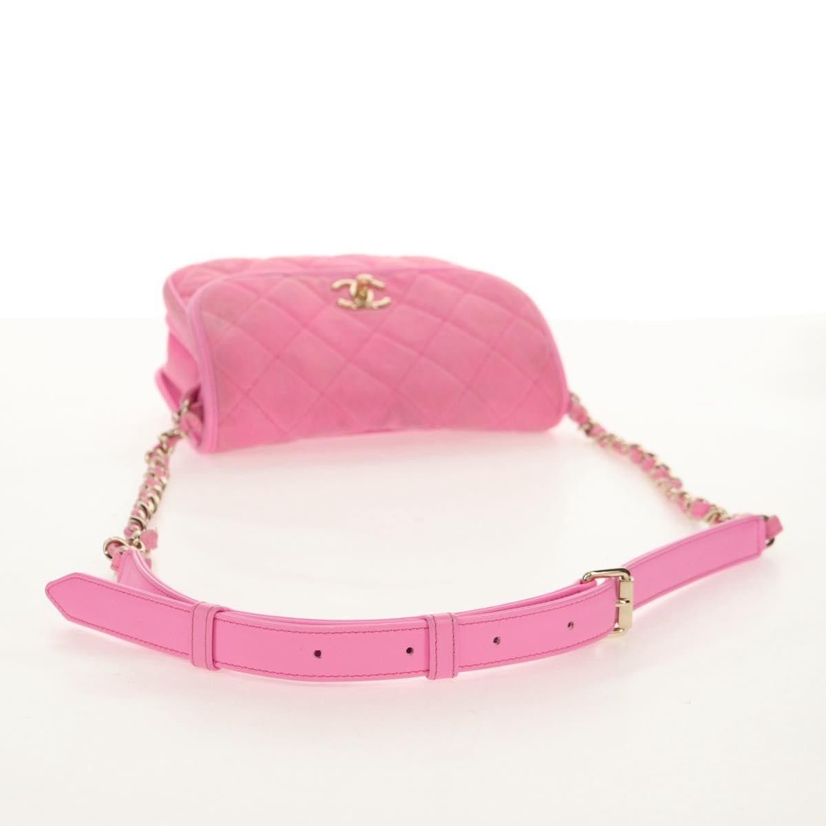 Chanel Chanel Flap Messenger Bag Quilted Denim Size ONE SIZE - 8 Thumbnail