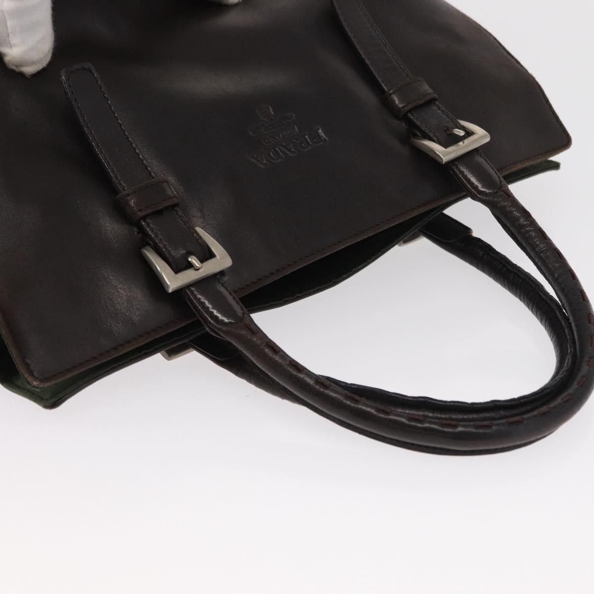 Prada Prada Vintage Tote Tessuto with Leather Size ONE SIZE - 8 Thumbnail