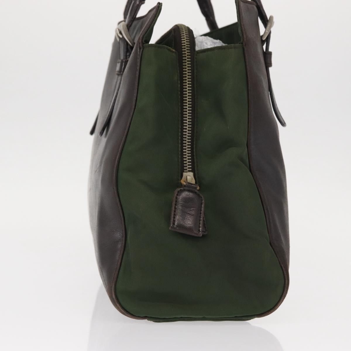 Prada Prada Vintage Tote Tessuto with Leather Size ONE SIZE - 4 Thumbnail