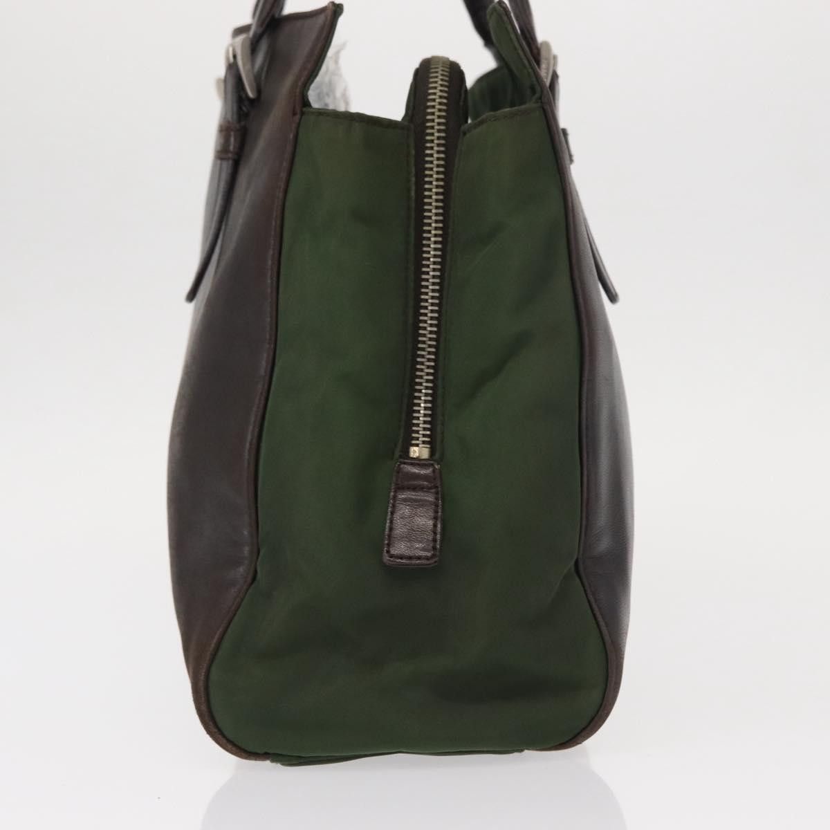 Prada Prada Vintage Tote Tessuto with Leather Size ONE SIZE - 3 Thumbnail