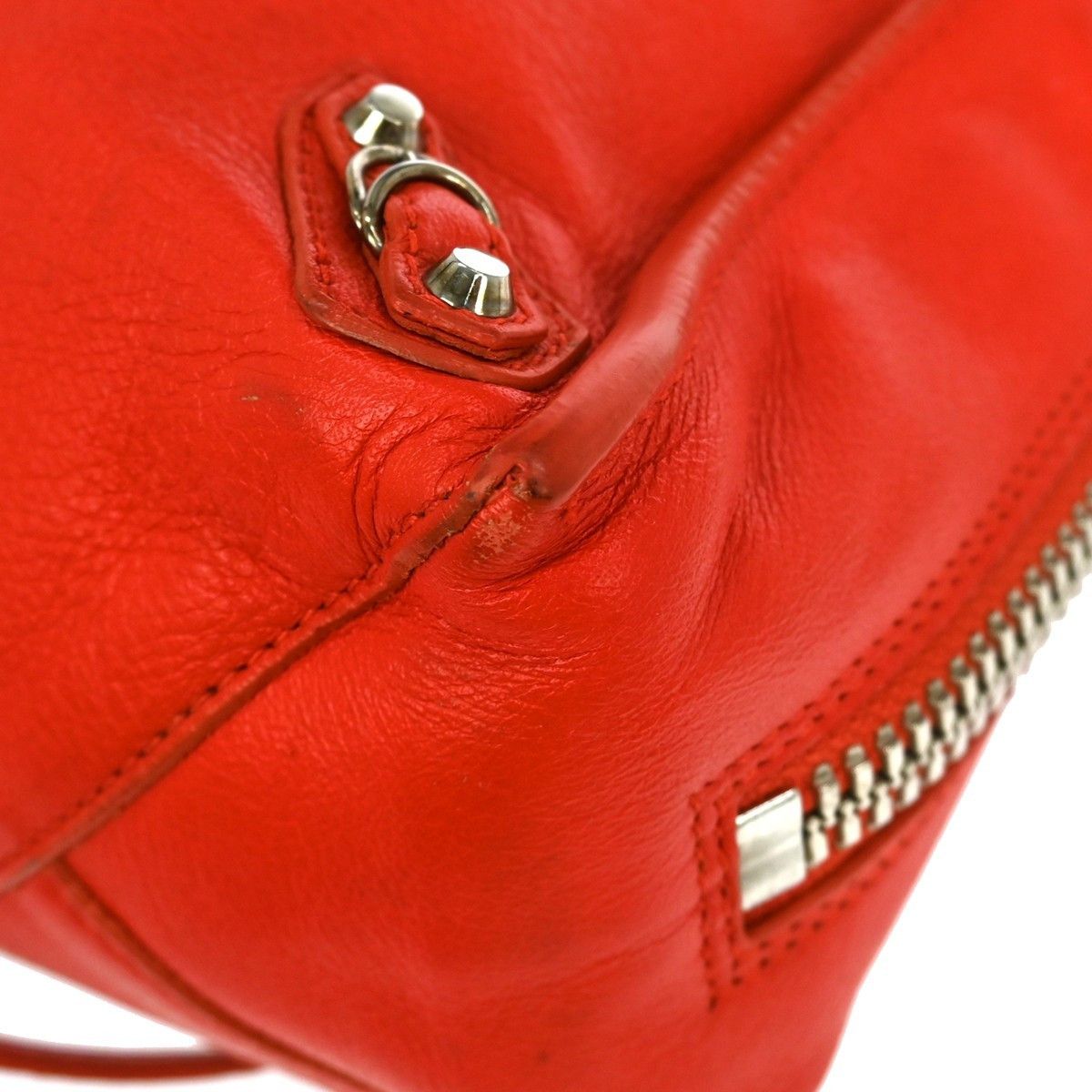 Balenciaga Balenciaga Papier A6 Zip Around Classic Studs Bag Leather Size ONE SIZE - 8 Thumbnail