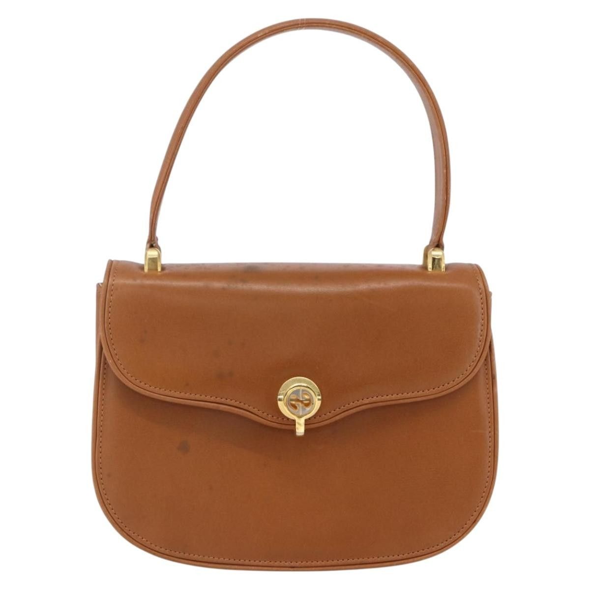 Gucci Gucci Vintage Handbag Leather Size ONE SIZE - 18 Thumbnail