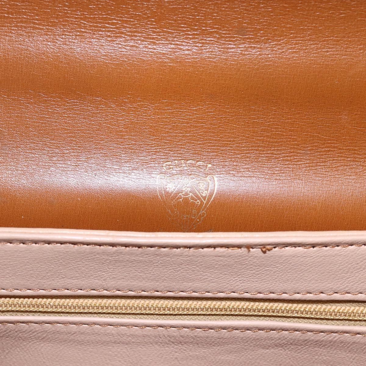 Gucci Gucci Vintage Handbag Leather Size ONE SIZE - 6 Thumbnail