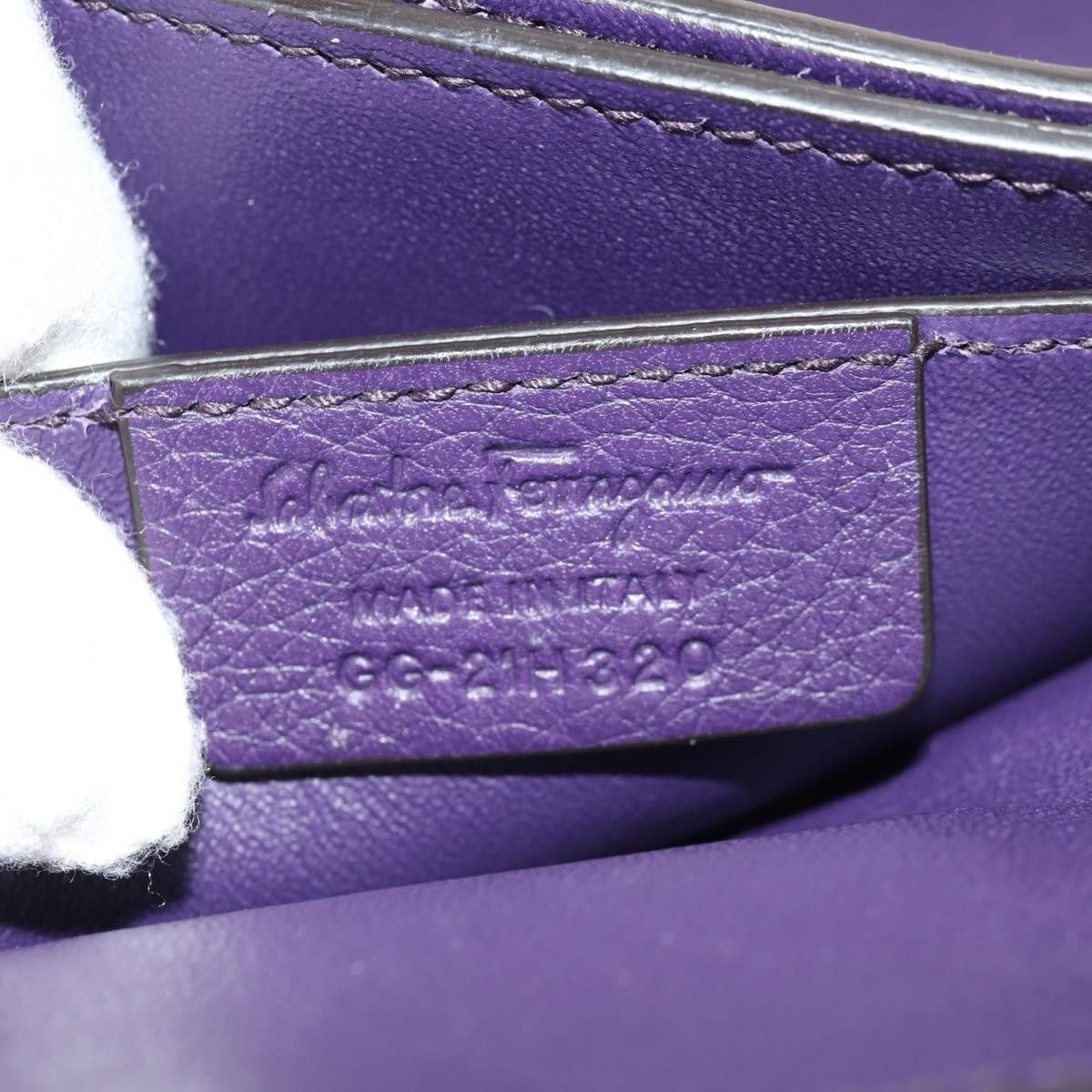 Salvatore Ferragamo Salvatore Ferragamo Margot Satchel Leather Size ONE SIZE - 6 Thumbnail