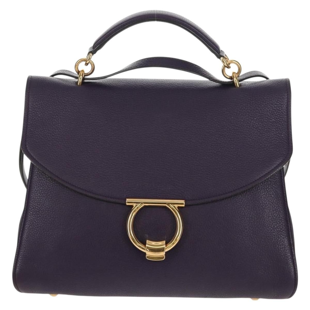 Salvatore Ferragamo Salvatore Ferragamo Margot Satchel Leather Size ONE SIZE - 17 Thumbnail
