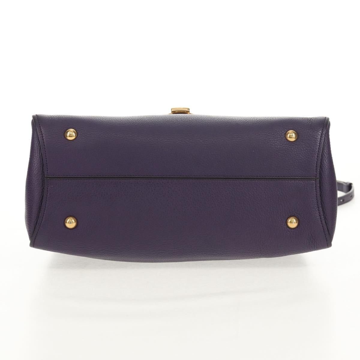 Salvatore Ferragamo Salvatore Ferragamo Margot Satchel Leather Size ONE SIZE - 14 Thumbnail