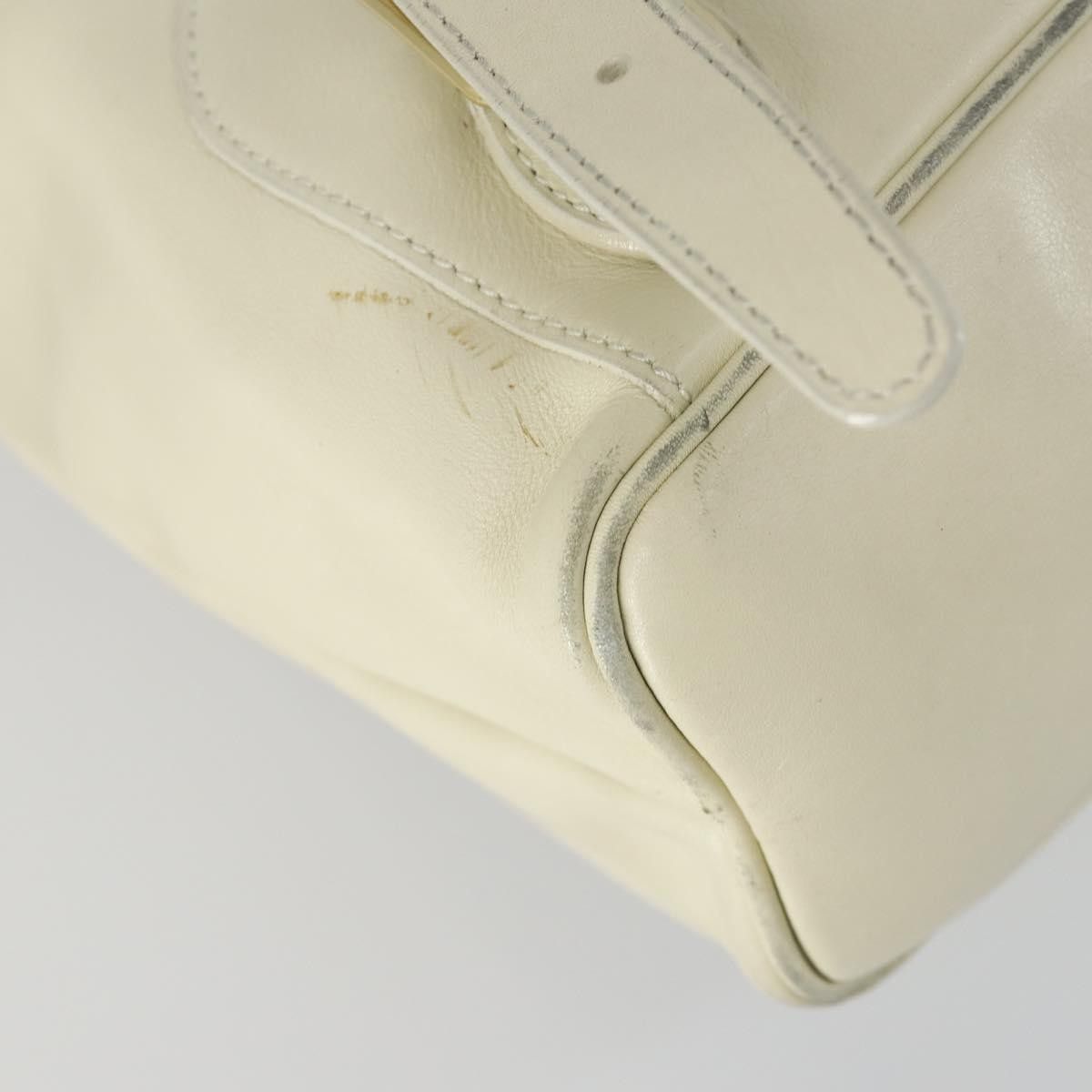 Gucci Gucci Vintage Bamboo Backpack Leather Size ONE SIZE - 12 Thumbnail