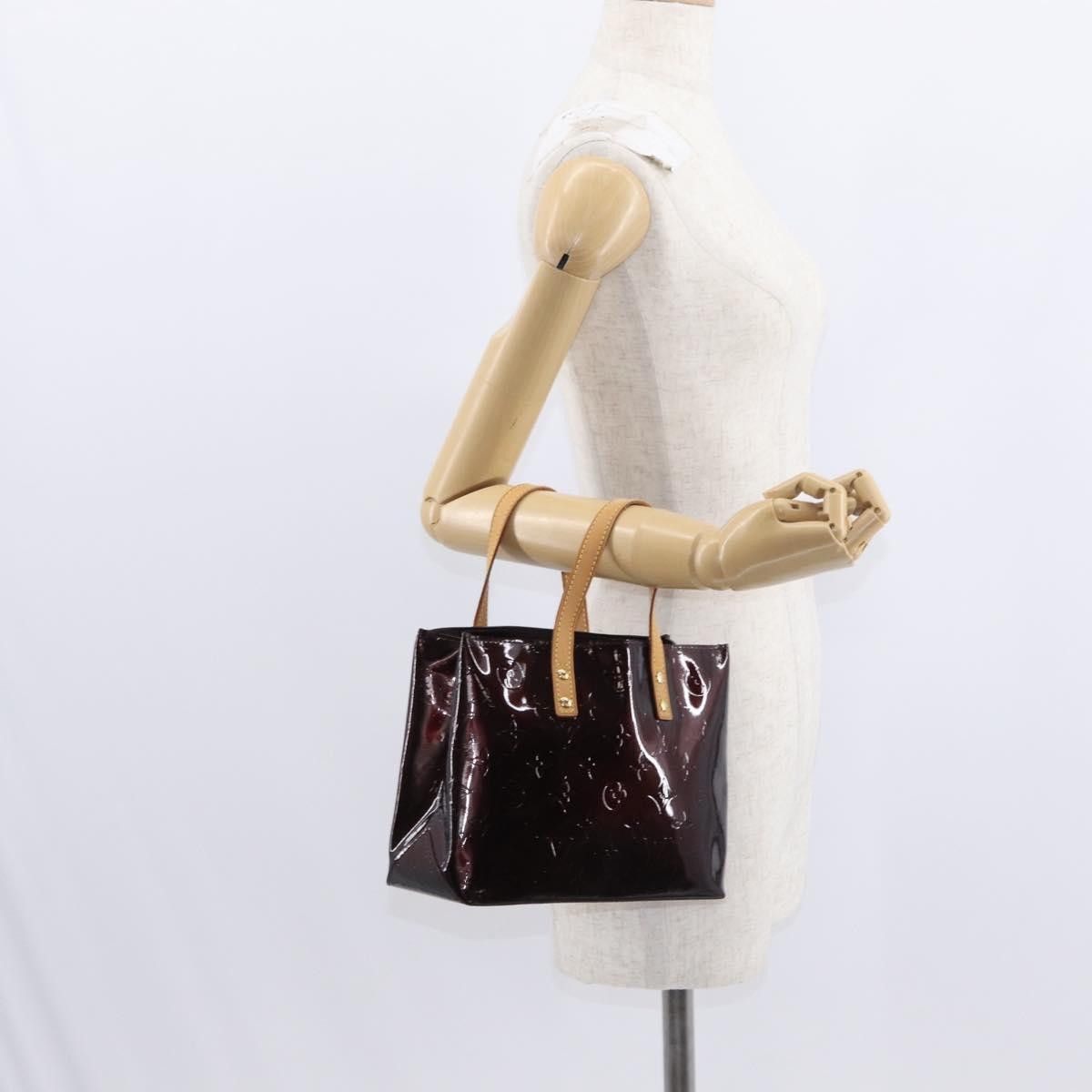 Louis Vuitton Louis Vuitton Reade Handbag Monogram Vernis Size ONE SIZE - 14 Thumbnail