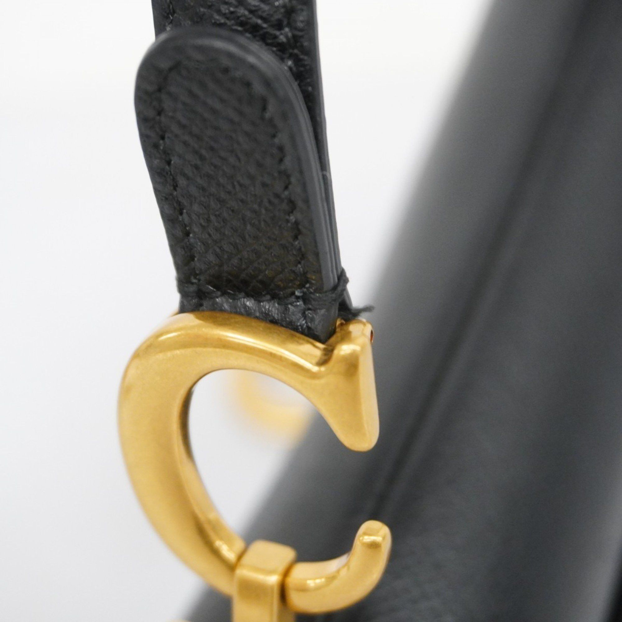 Dior Christian Dior Saddle Handbag Leather Size ONE SIZE - 9 Thumbnail