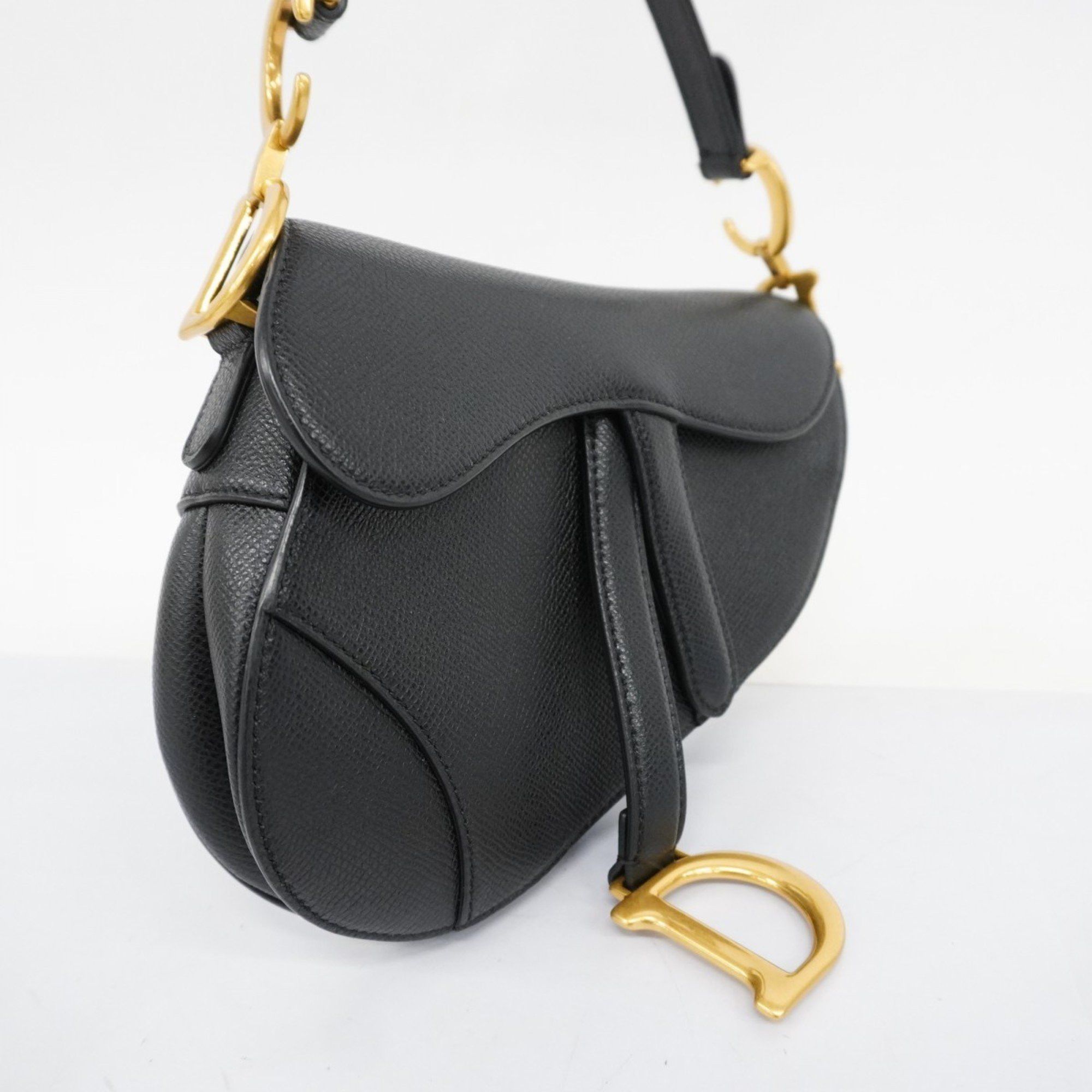 Dior Christian Dior Saddle Handbag Leather Size ONE SIZE - 3 Thumbnail