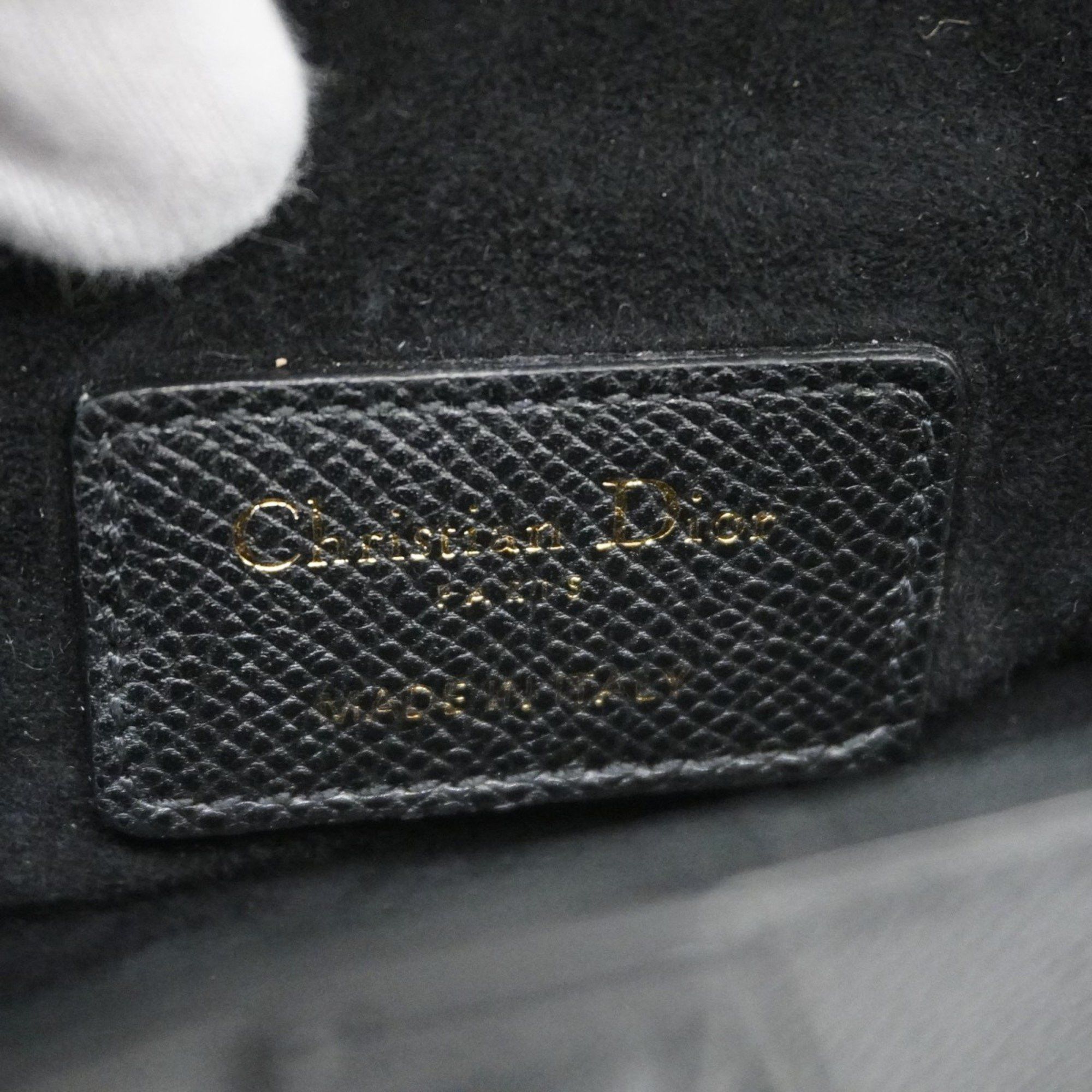 Dior Christian Dior Saddle Handbag Leather Size ONE SIZE - 5 Thumbnail