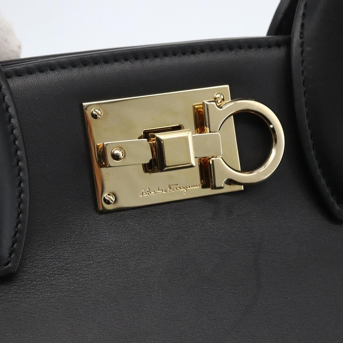 Salvatore Ferragamo Salvatore Ferragamo Studio Satchel Leather Size ONE SIZE - 12 Thumbnail
