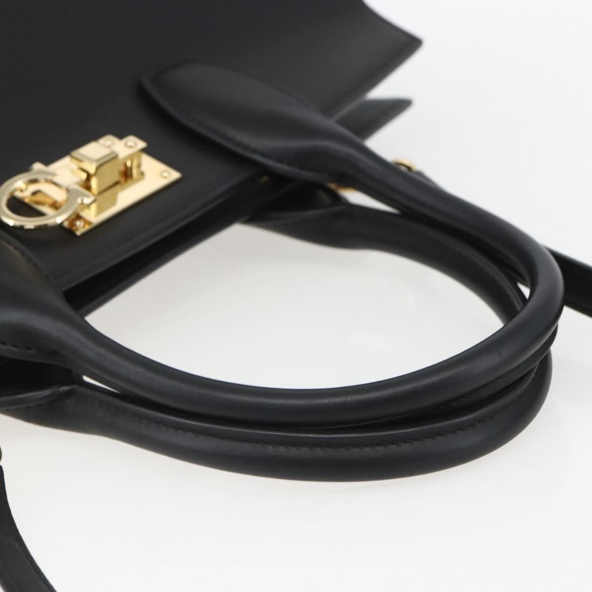 Salvatore Ferragamo Salvatore Ferragamo Studio Satchel Leather Size ONE SIZE - 7 Thumbnail