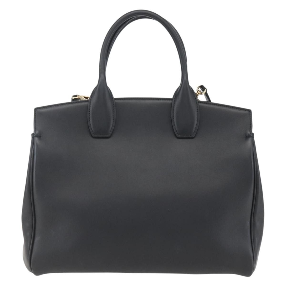 Salvatore Ferragamo Salvatore Ferragamo Studio Satchel Leather Size ONE SIZE - 2 Thumbnail