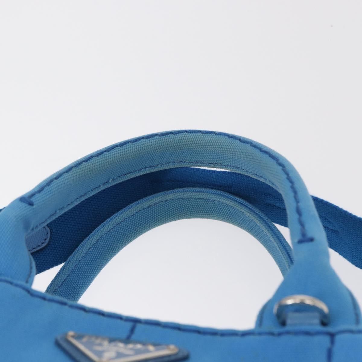 Prada Prada Canapa Convertible Tote Canvas with Applique Size ONE SIZE - 17 Thumbnail
