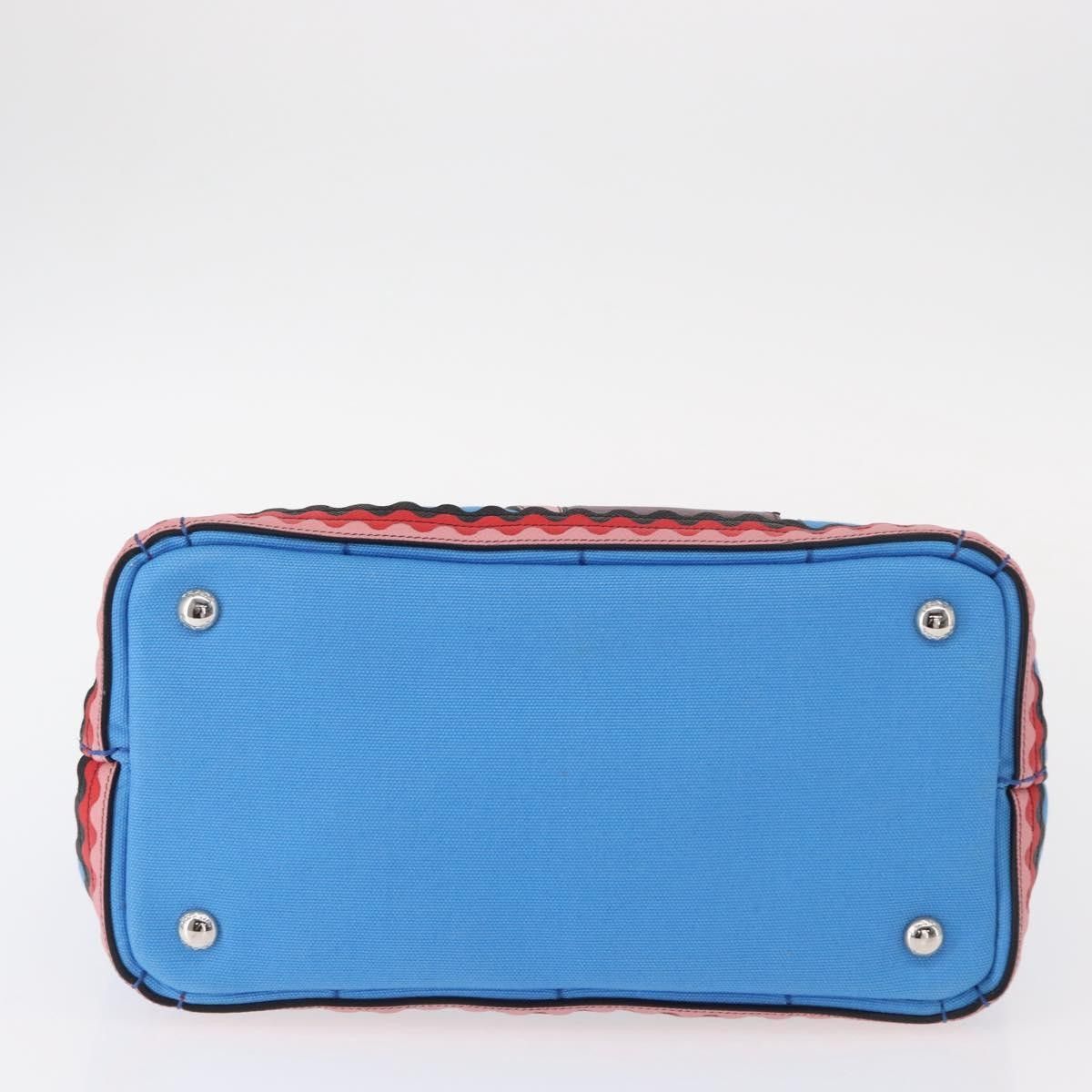 Prada Prada Canapa Convertible Tote Canvas with Applique Size ONE SIZE - 23 Thumbnail