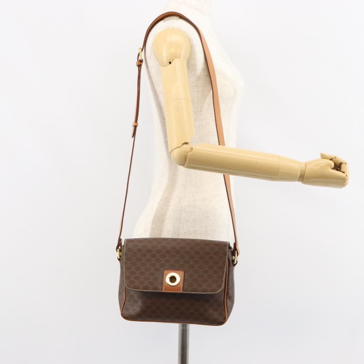 Celine Celine Vintage Macadam Circle Logo Canvas and Leather Size ONE SIZE - 13 Thumbnail
