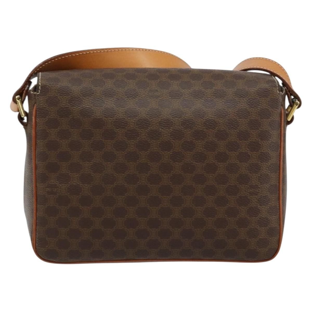 Celine Celine Vintage Macadam Circle Logo Canvas and Leather Size ONE SIZE - 2 Thumbnail