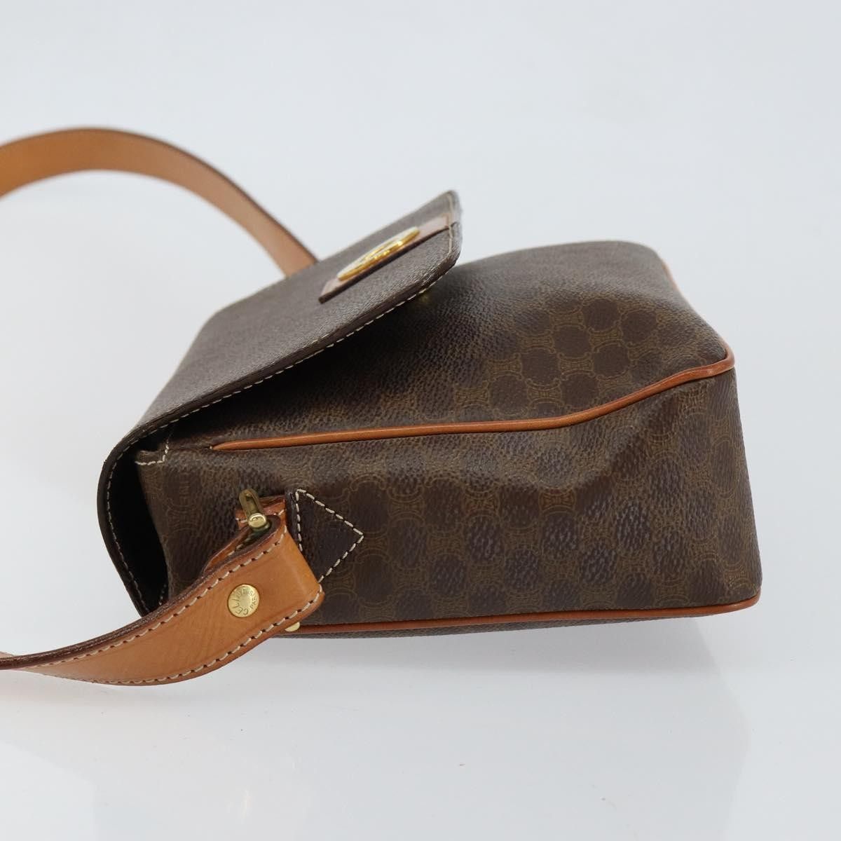 Celine Celine Vintage Macadam Circle Logo Canvas and Leather Size ONE SIZE - 4 Thumbnail