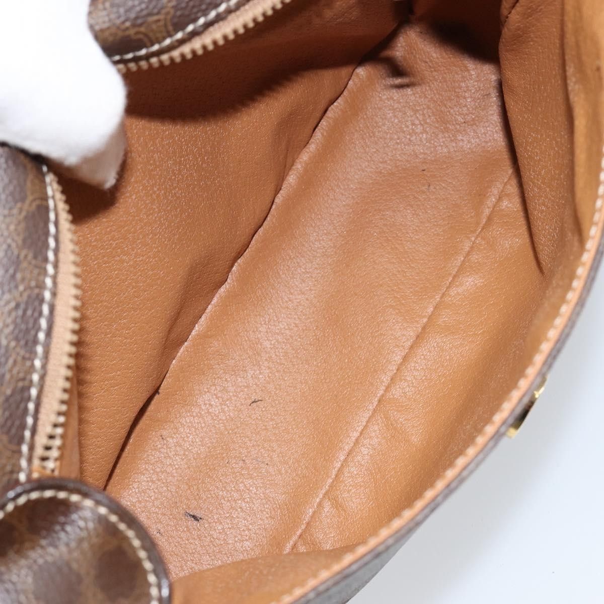 Celine Celine Vintage Macadam Circle Logo Canvas and Leather Size ONE SIZE - 5 Thumbnail