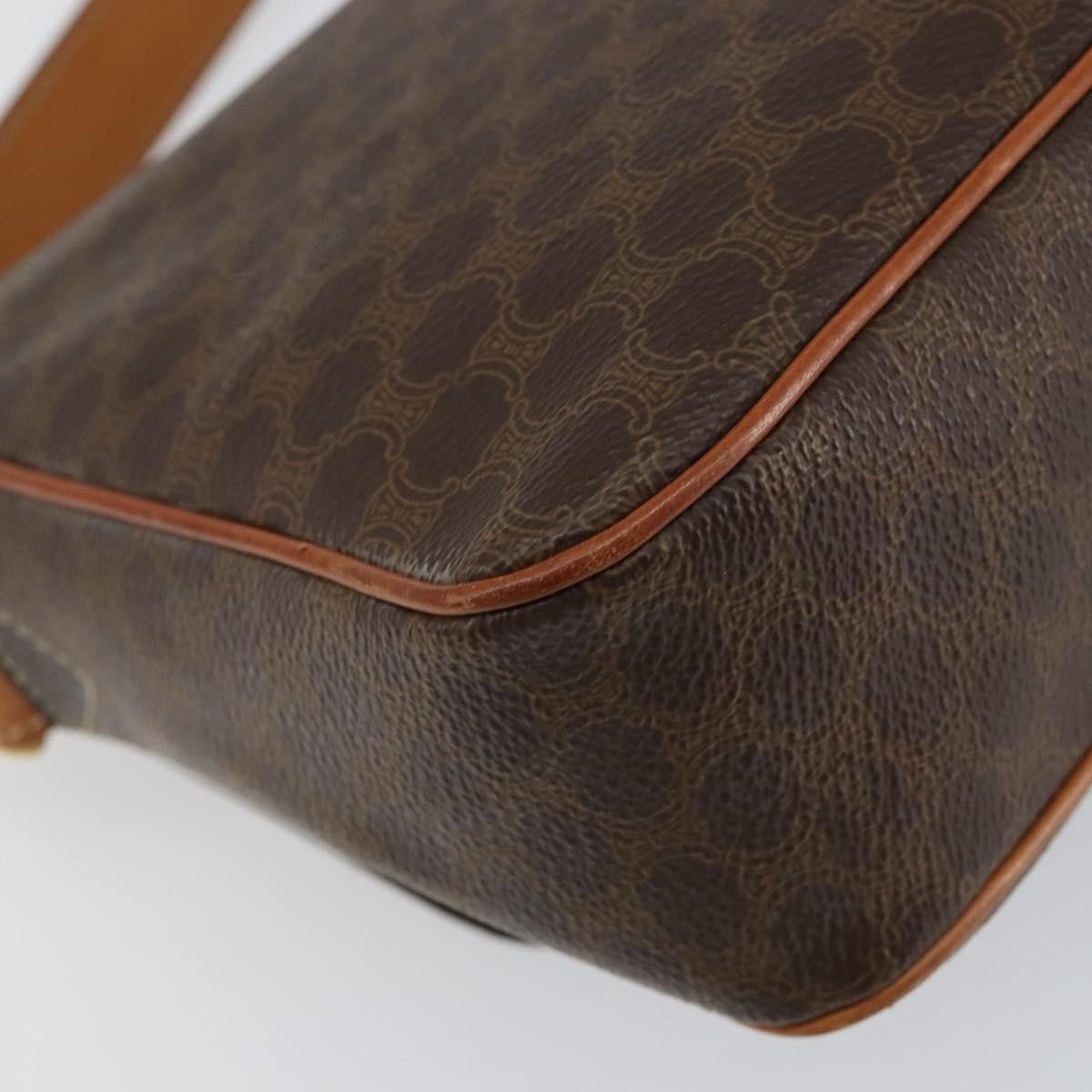 Celine Celine Vintage Macadam Circle Logo Canvas and Leather Size ONE SIZE - 10 Thumbnail