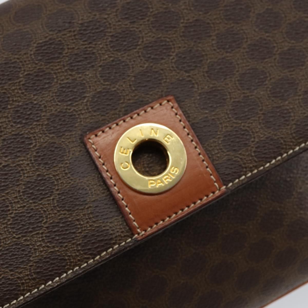 Celine Celine Vintage Macadam Circle Logo Canvas and Leather Size ONE SIZE - 12 Thumbnail