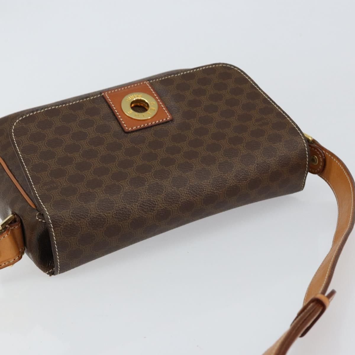 Celine Celine Vintage Macadam Circle Logo Canvas and Leather Size ONE SIZE - 15 Thumbnail