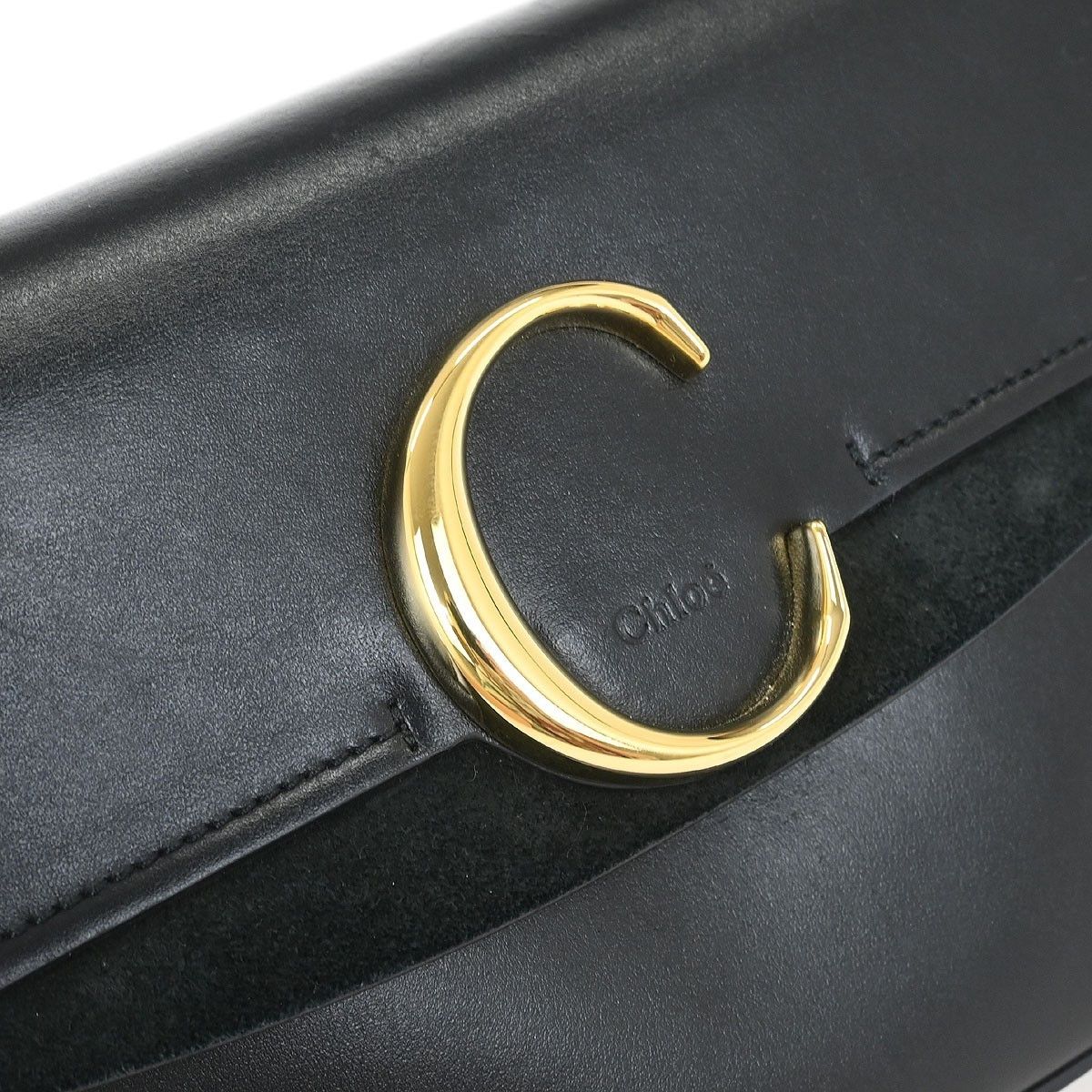 Chloe Chloe C Double Carry Bag Leather Size ONE SIZE - 8 Thumbnail