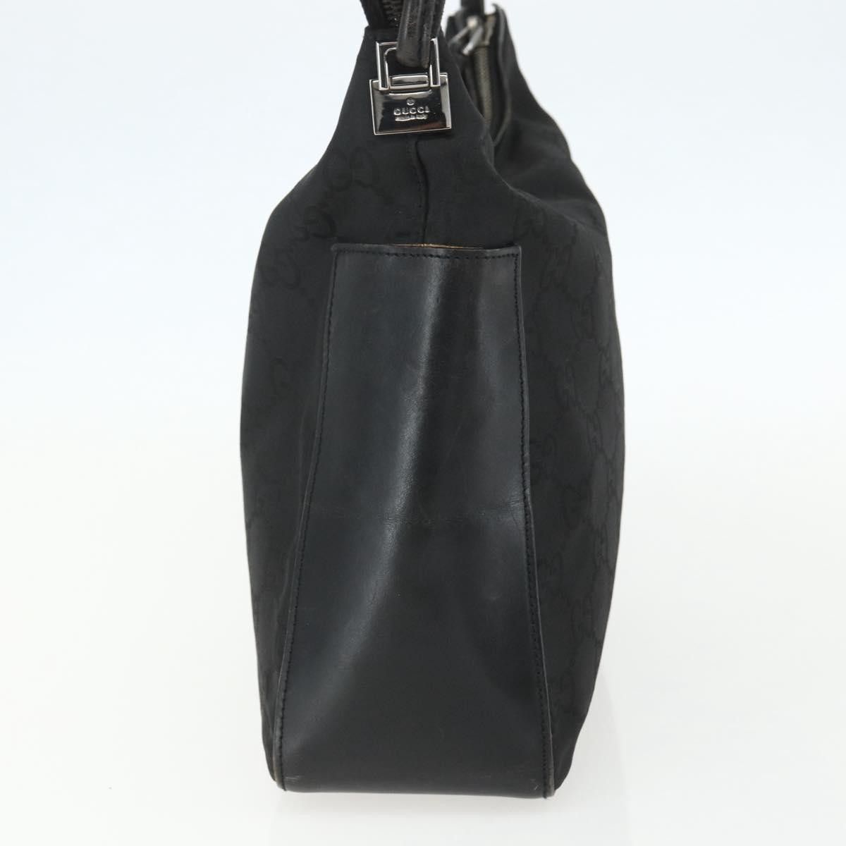 Gucci Gucci Vintage Zip Hobo GG Canvas and Leather Size ONE SIZE - 3 Thumbnail