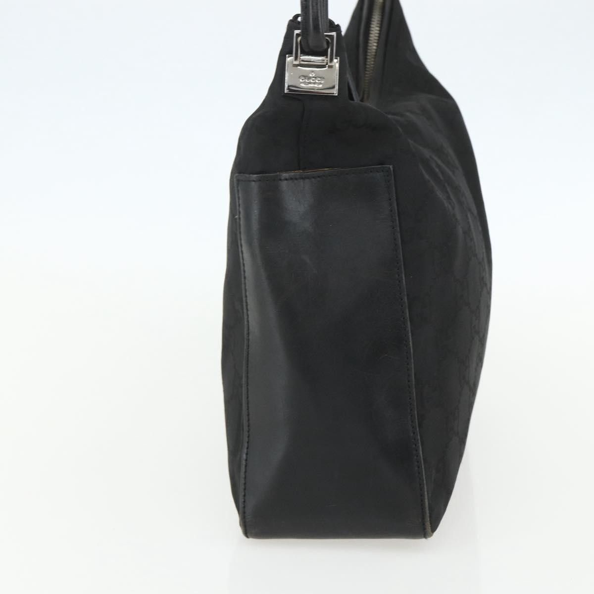 Gucci Gucci Vintage Zip Hobo GG Canvas and Leather Size ONE SIZE - 4 Thumbnail