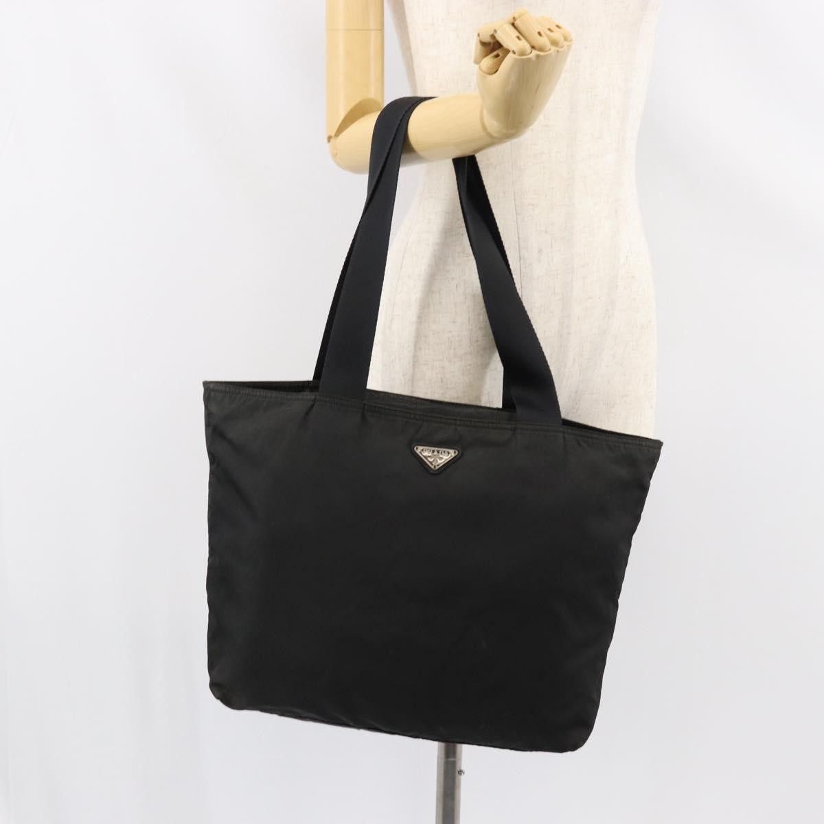 Prada Prada Vintage Zip Tote Tessuto Size ONE SIZE - 16 Thumbnail