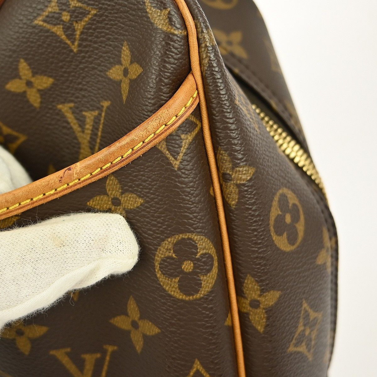 Louis Vuitton Louis Vuitton Deauville Handbag Monogram Canvas Size ONE SIZE - 9 Thumbnail