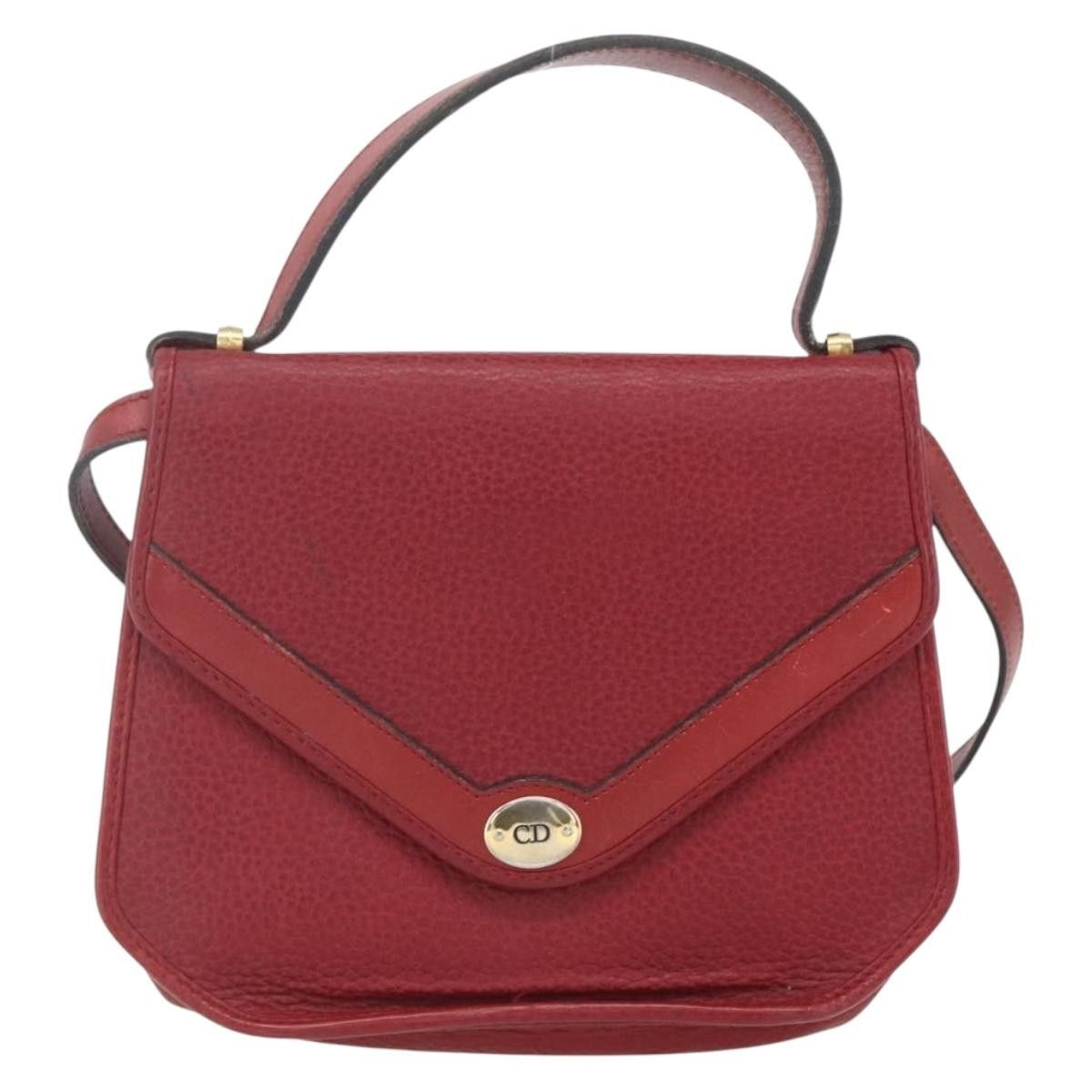 Dior Christian Dior Vintage Handbag Leather Size ONE SIZE - 17 Thumbnail
